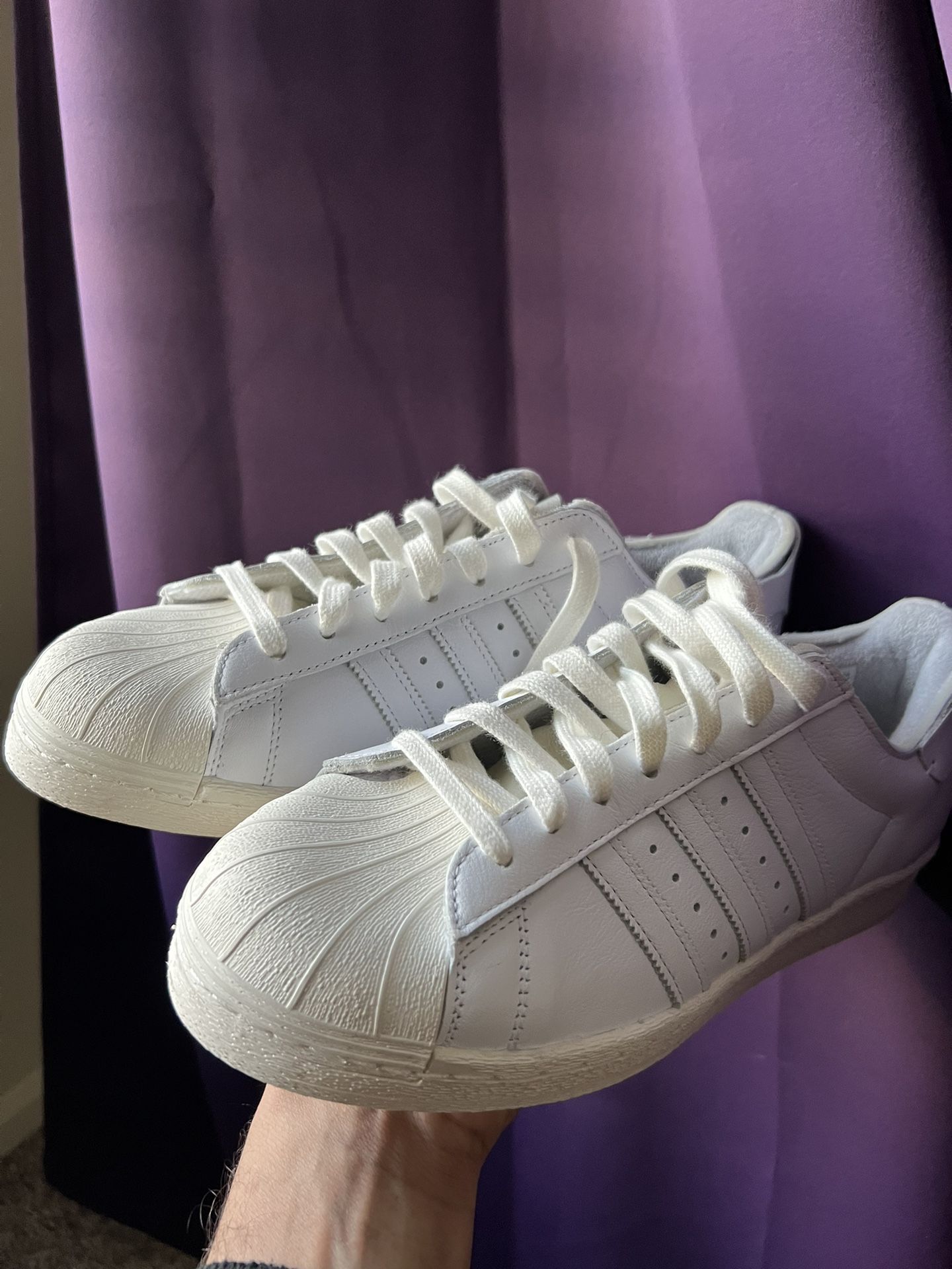 Size 10 - adidas Superstar 82 White Off White