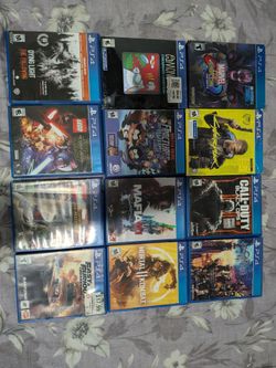 Ps4 games for sale or trade