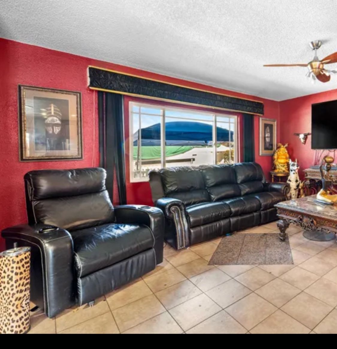 Sofa And Recliner Chair 