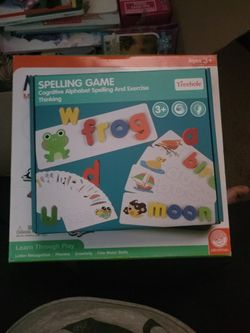 Spelling Game Cognitive Alphabet Spelling And Exercise Thinking