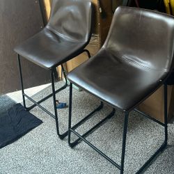 Set Of 2 Bar Stools 