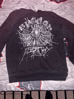 Black sp5der hoodie