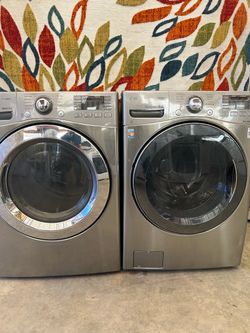 LG washer and dryer laundry