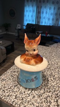 Vintage cookie jar, 1950
