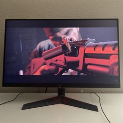 LG 24" UltraGear 144Hz Gaming Monitor – 24GN600-B – Like New