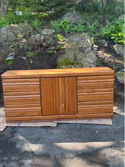 Oak Dresser/credenza