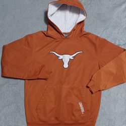 Youth Size Large Texas Longhorns Kangaroo Pockets Stitched Logo Name Hoodie Manning Williams