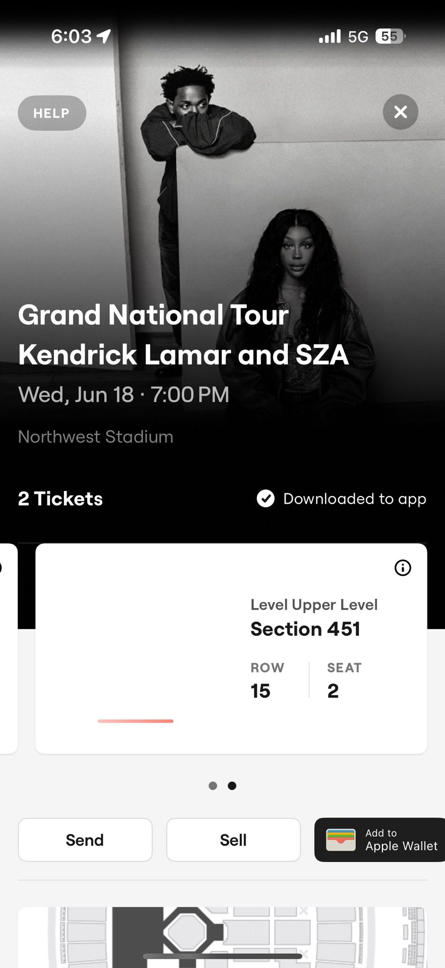 Kendrick Lamar And SZA tickets.