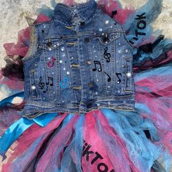 Tik Tok Tutu Set With Jacket 