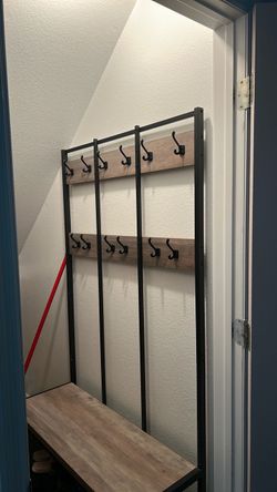 Hall tree / shoe rack / coat rack