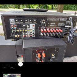 700 WATTS YAMAHA  RX-V575  7.1 AV RECEIVER WITH REMOTE AND HDMI PORTS $250 FINAL PRICE 
