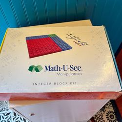 Math-U-See Integer Block Kit – Homeschool Math Manipulatives  