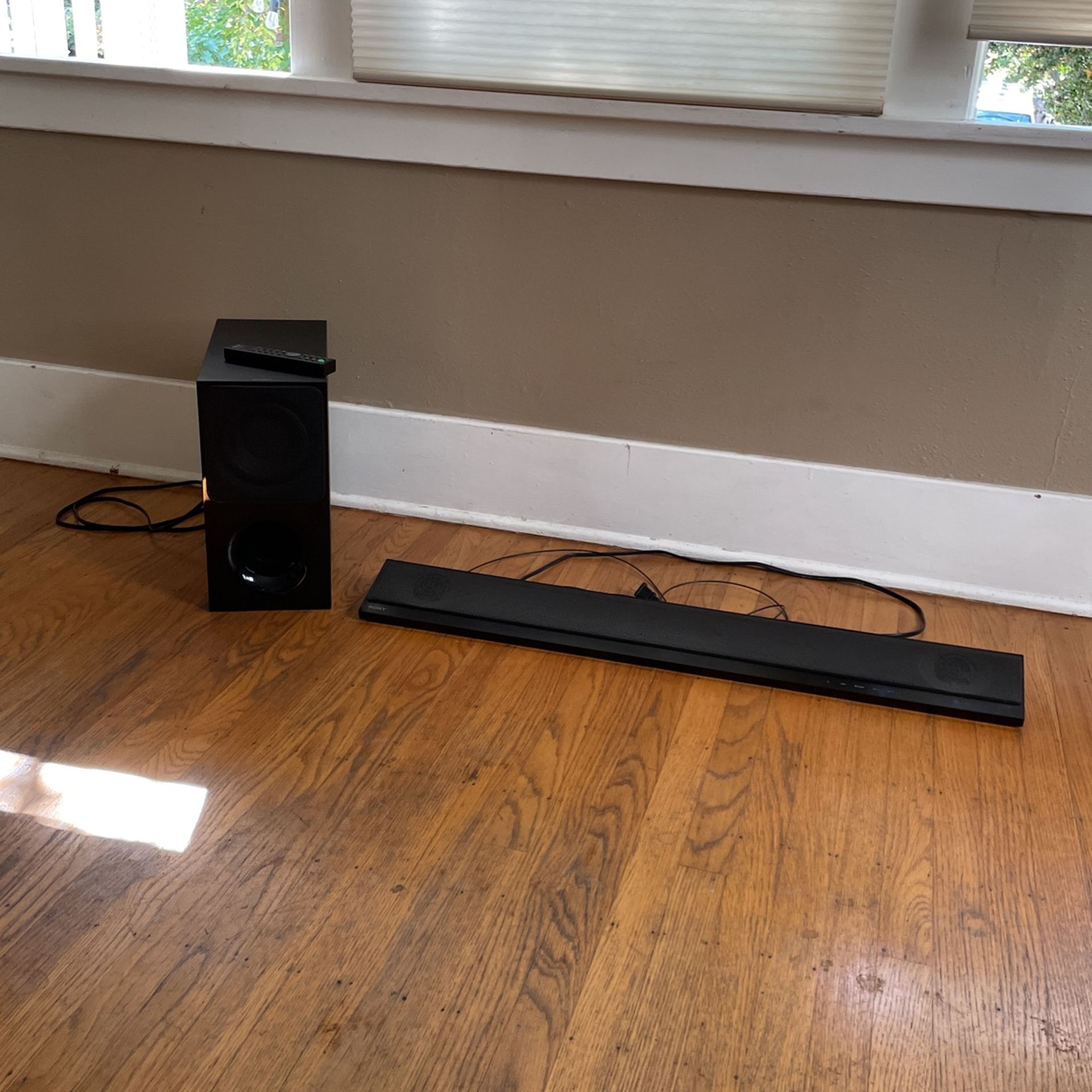 Sony HT CT390 Sound bar with wireless subwoofer