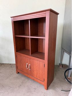 Wooden Entertainment Cabinet – Compact TV Stand