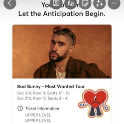 Bad Bunny Tickets