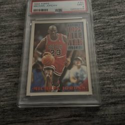 1993 Topps Michael Jordan #101 PSA Mint 9