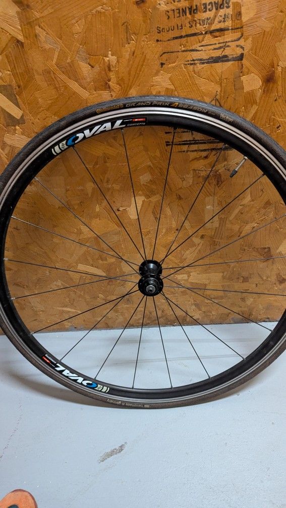 Oval Road Bike Tire Front