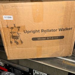 Upright Rollator Walker 