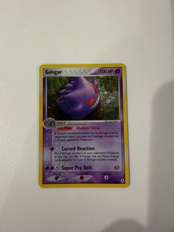 Pokemon GENGAR 5/92