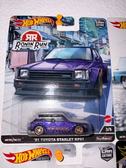 Hot Wheels Ronin Run 81 Toyota Starlet
