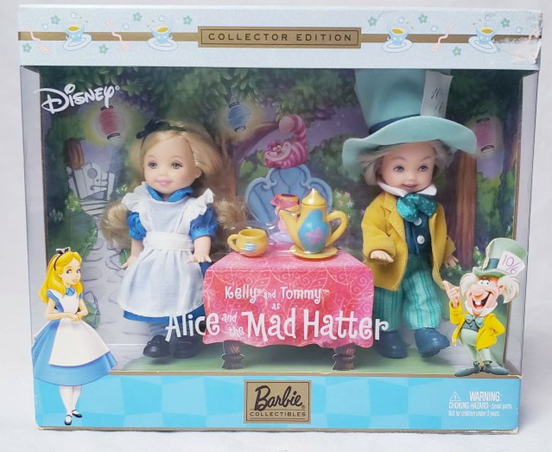 Barbie Kelly and Tommy as Disney Alice in the Wonderland Collectors Edition