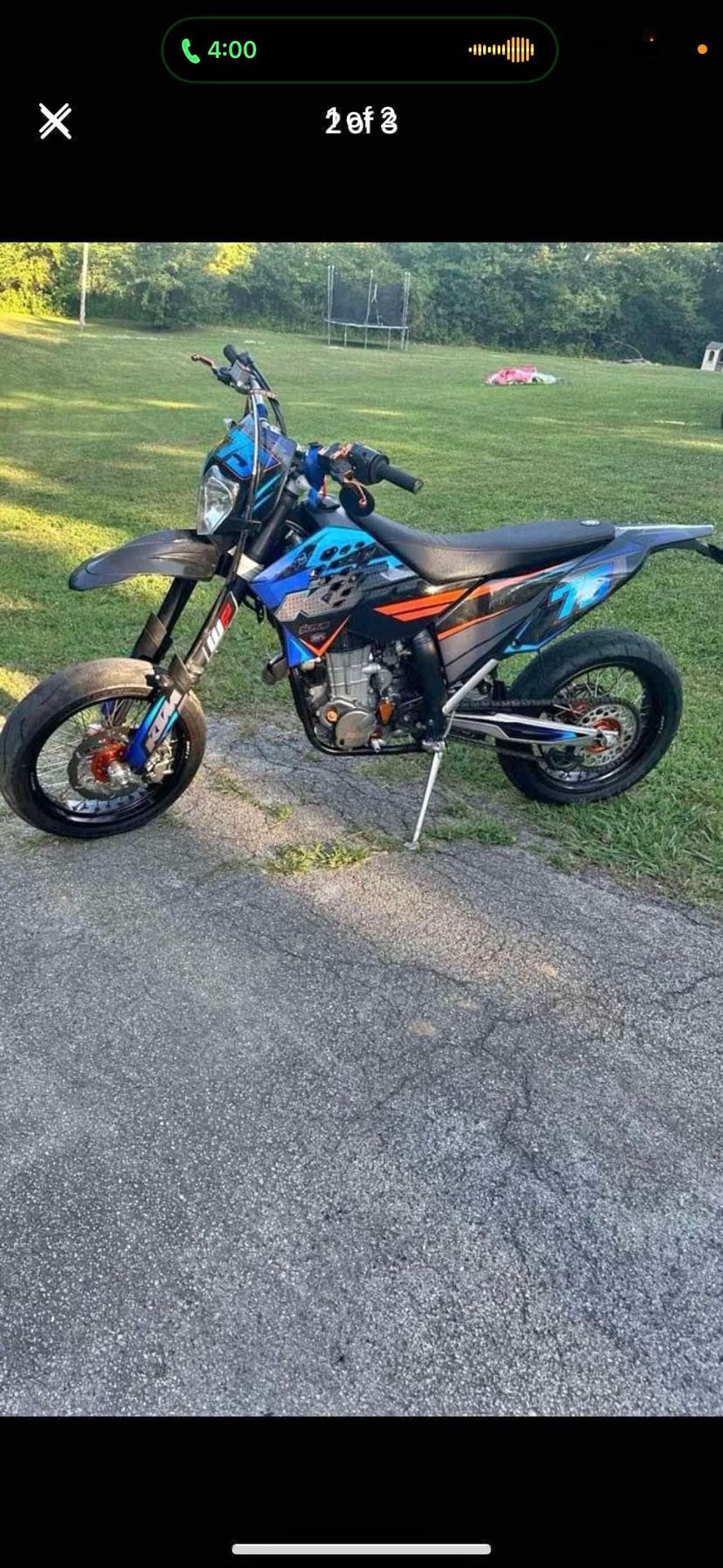 2008 Ktm 450 super moto