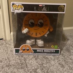 Funko Pop #1063 12in Loki Miss Minutes 2022 Summer Convention Glow In The Dark