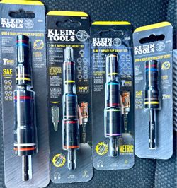 Klein Tools Impact Flip Socket Set – 4 Pieces