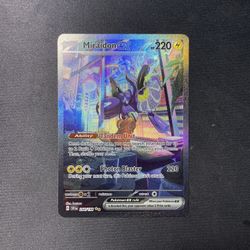 Pokemon Card Miraidon ex  SIR 244/198