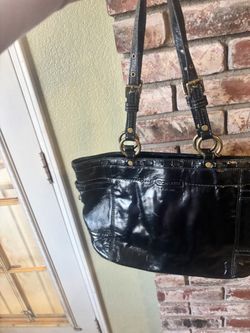 Vintage coach black