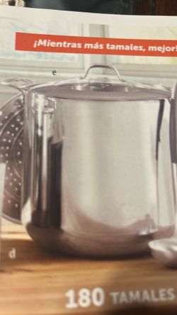 Olla de 60 qt  con parrilla de Princess house  nueva