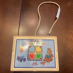 Vintage Teddy Ruxpin Answer Box Toy 1988 World of Wonder