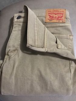 Tan color Men’s Levi jeans 514