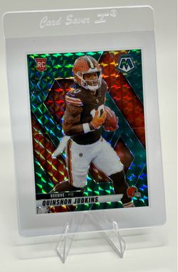 2025 Panini Mosaic Green Quinshon Judkins #365 (RC) Cleveland Browns SP