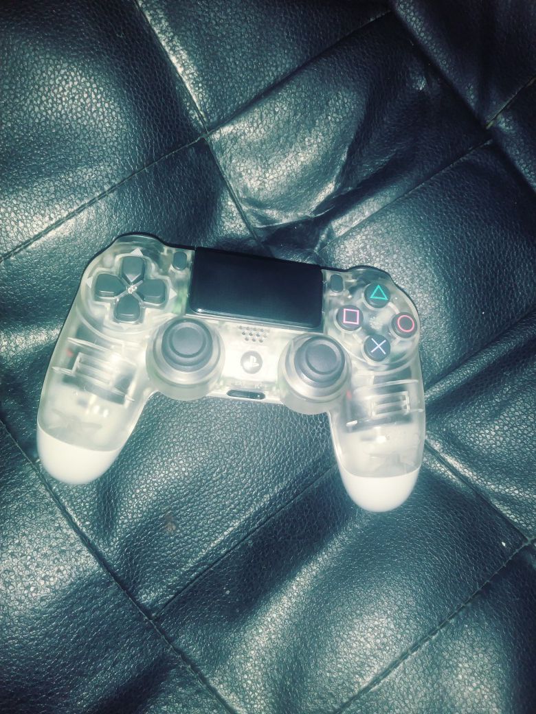 Ps4 Clear crystal controller