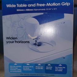 Brother Quattro sewing table extension for the Innvo-is 6000D