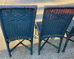 Antique Wicker Project Chairs Thumbnail
