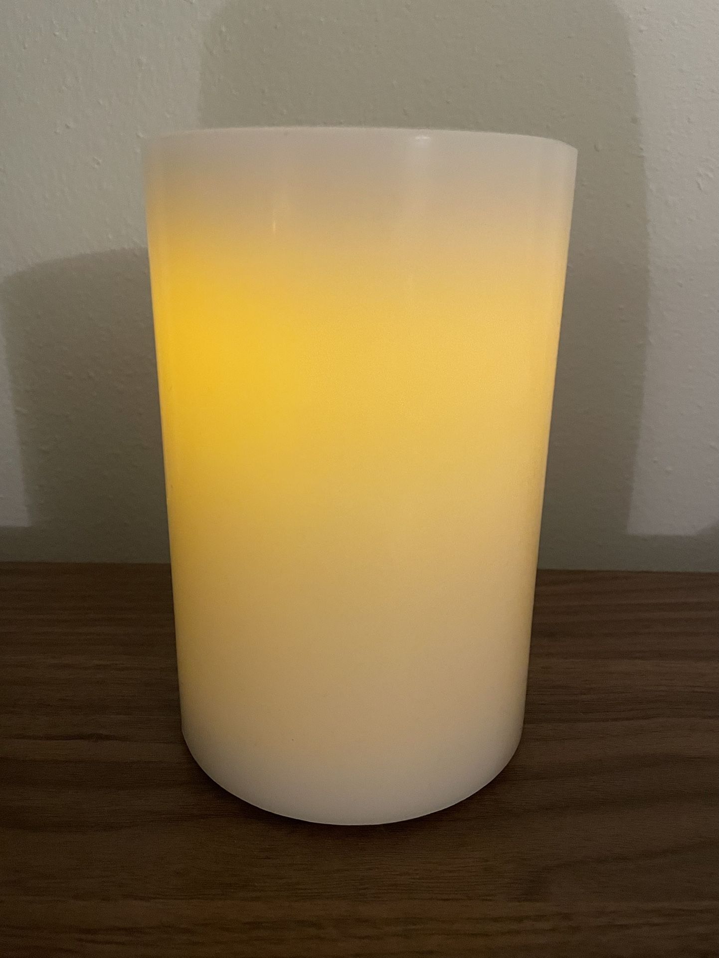 Flameless Pillar Candle Battery Operated