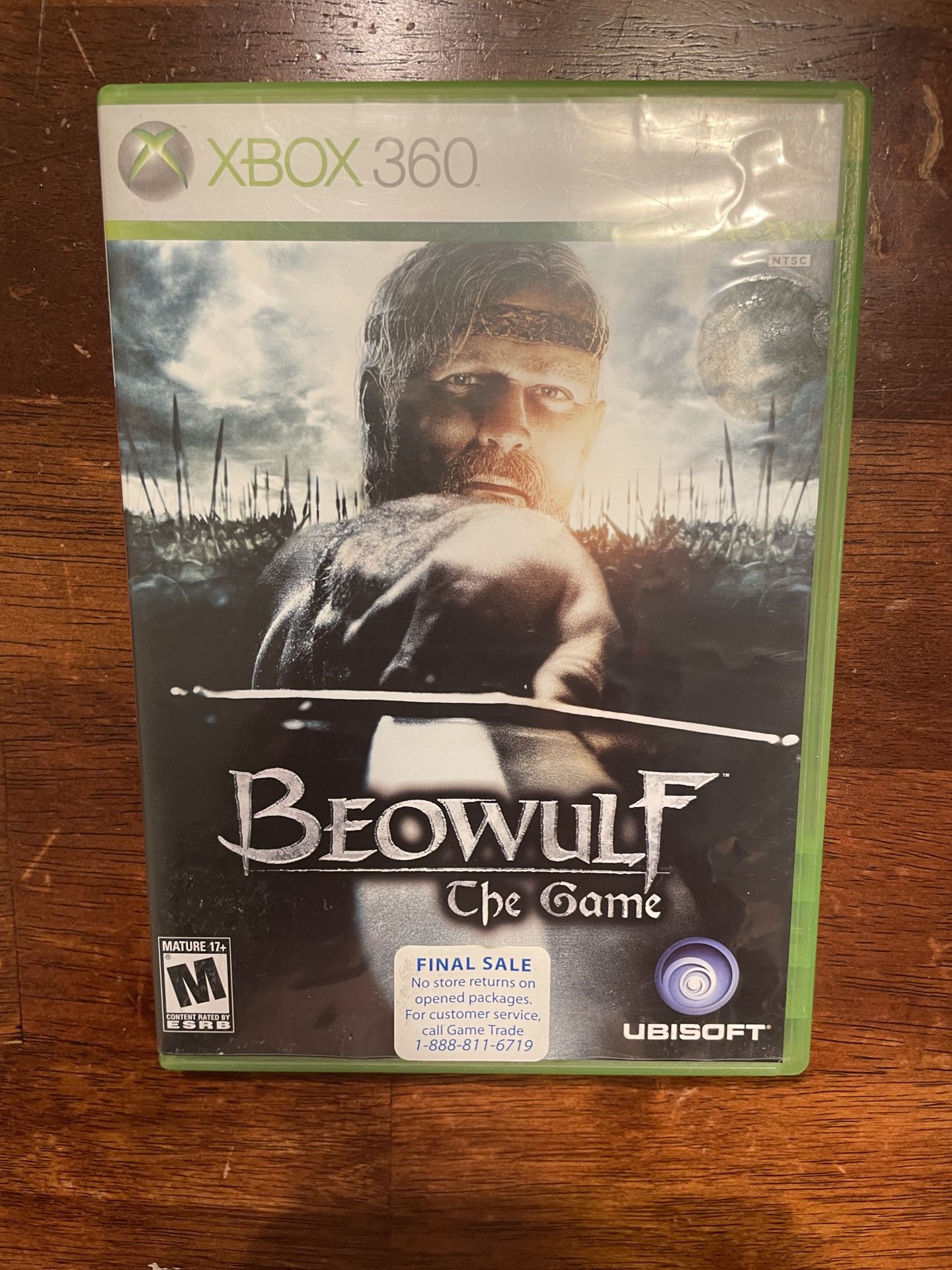 BEOWULF THE GAME FOR XBOX 360