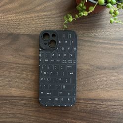 Black Keyboard iPhone Case (iPhone 13)