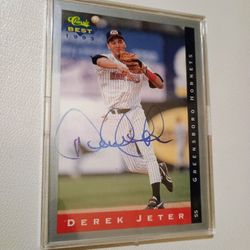 Classic Best-Derek Jeter Rookie AUTO-#91