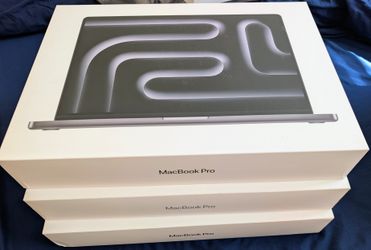 Lot of 7 Empty Apple MacBook Boxes (Pro & Air)