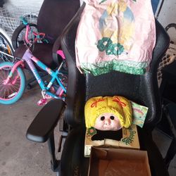 1985 Cabbage Patch Halloween Costume And Mask Vintage 