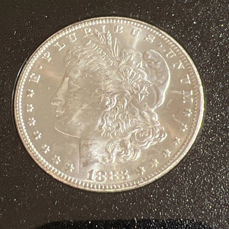 1883 CC GSA Hoard Carson City Morgan Silver Dollar $1