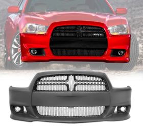 11-14 Dodge Charger SRT8 Style Front Bumper Cover Conversion