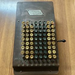 Vintage Trade Mark Comptometer Calculation Macine