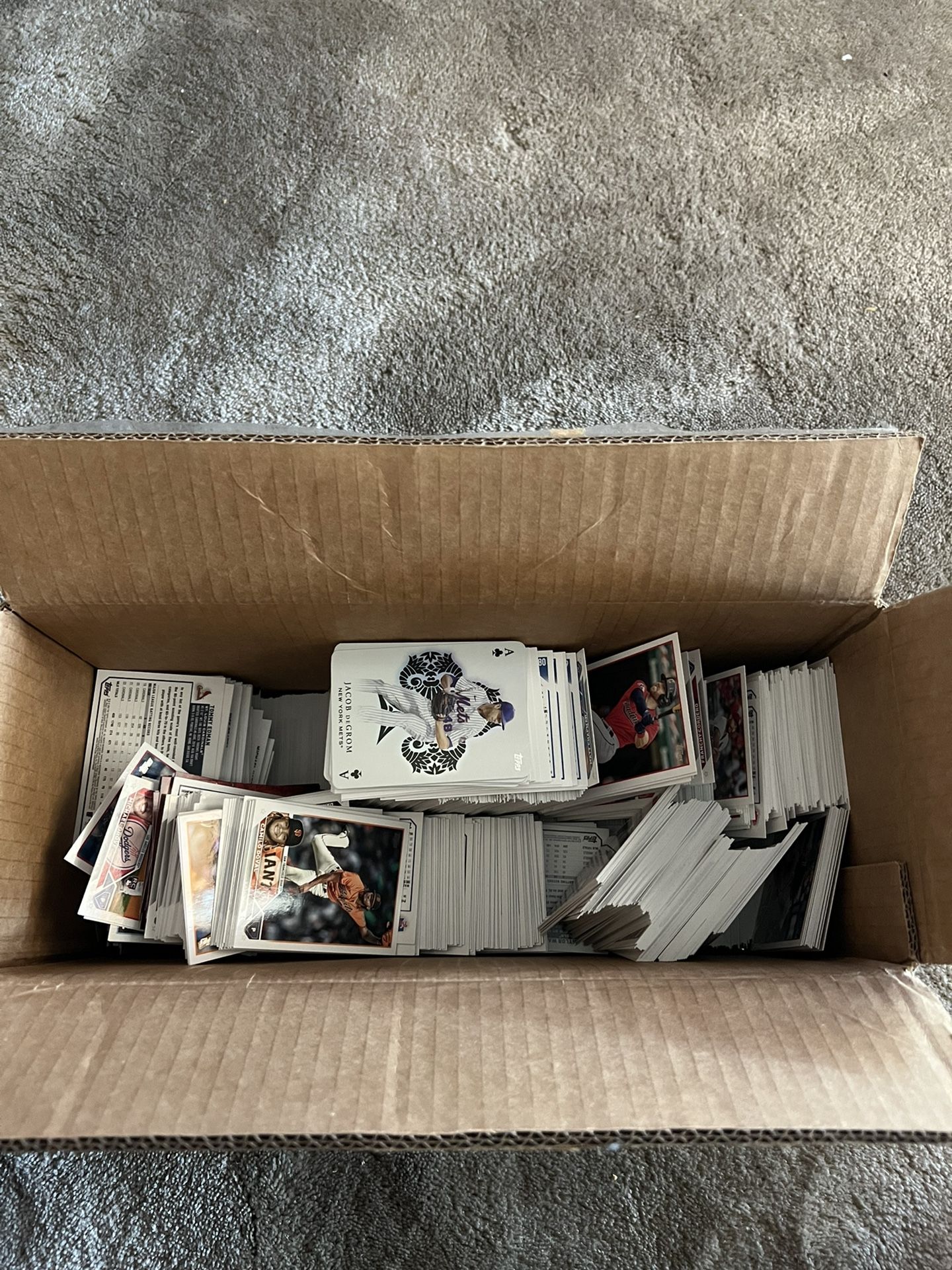 Hundreds Of 2023 Baseball Cards