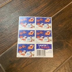 1000 Santa and Sleigh Forever Stamps