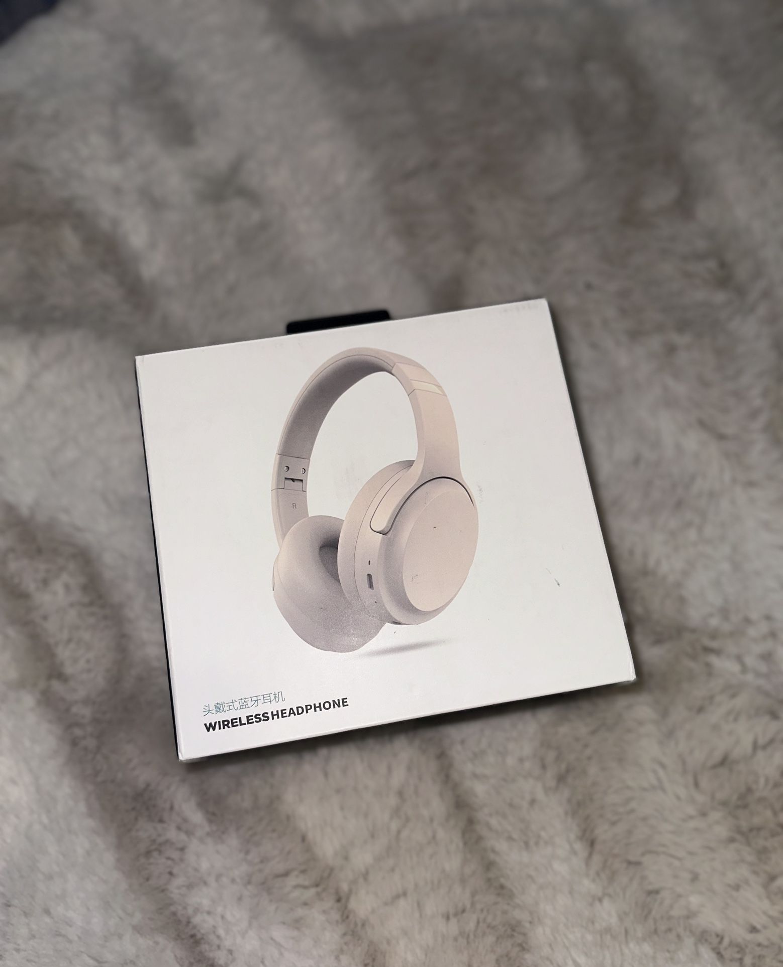 Bluetooth Active Noise Cancelling Headphones with Microphone, Wireless Headset