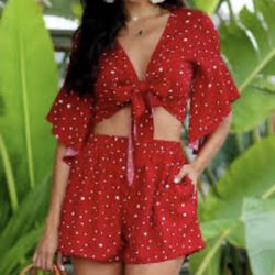 SHEIN Short & Blouse 